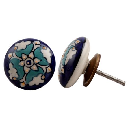 Sea Green Decorative Knob